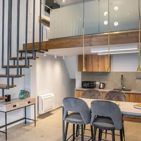 Apartamento Elegant And Stylish Loft In The Heart Of Atenas