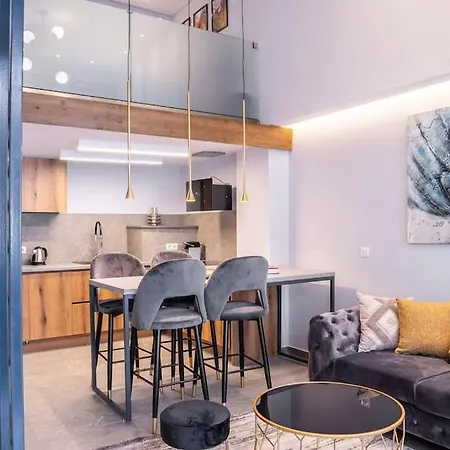 Elegant And Stylish Loft In The Heart Of Apartment *